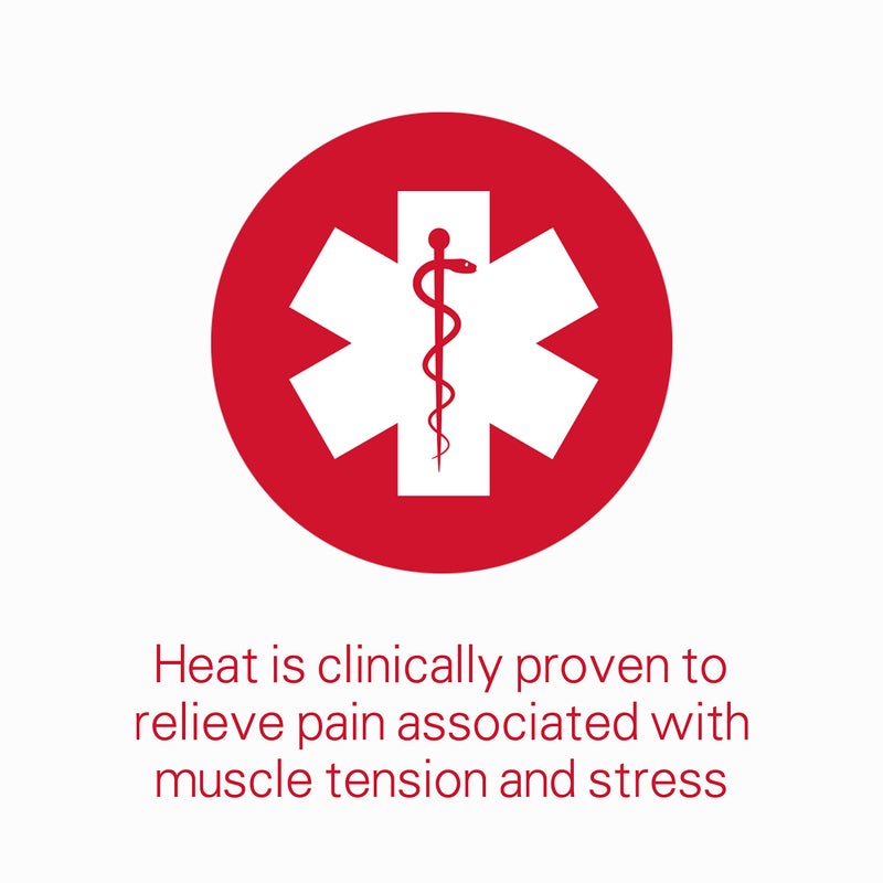 Sunbeam ConformHeat Heating Pad, 14" x 14", Lightly Weighted, Flexible Design, XpressHeat Technology, Machine-Washable, Pain Relief for Back, Shoulder, Neck, Grey - Image 3